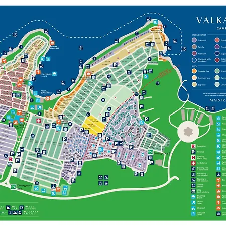 Campingplatz Maistra Valkanela Pitches
